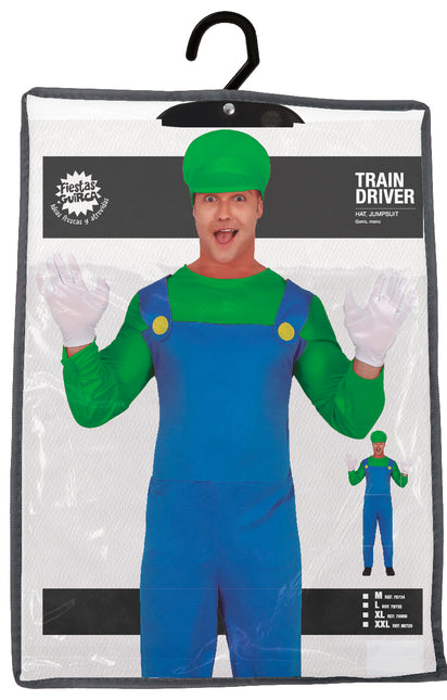 Super Mario Kostüm Luigi für Männer