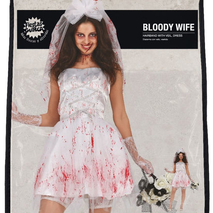 Hochzeitskleid Halloween Kostüm Damen