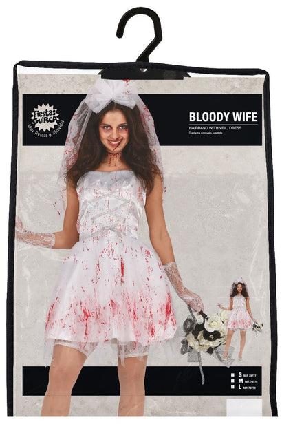 Hochzeitskleid Halloween Kostüm Damen