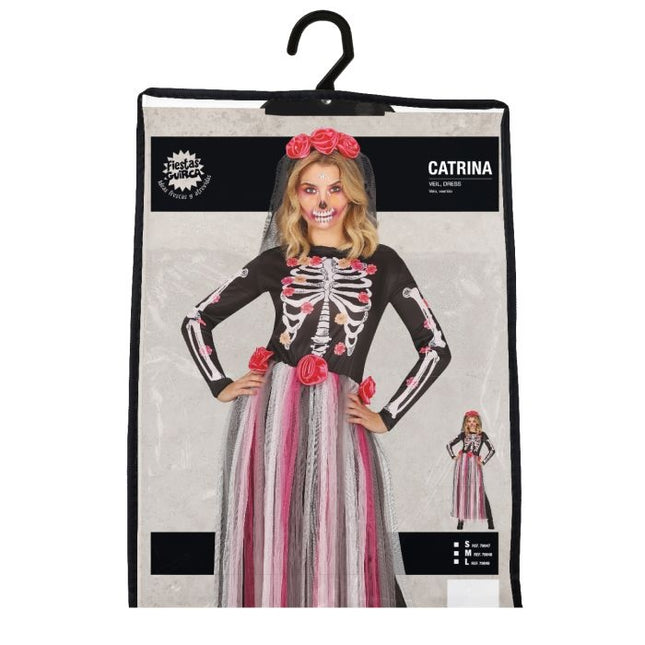 Catrina Halloween Kleid Damen