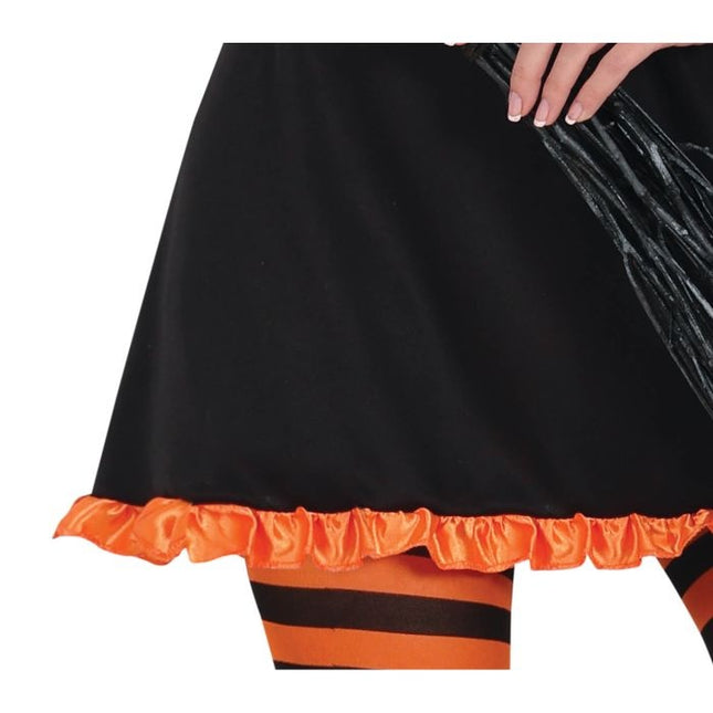 Hexe Halloween Kostüm Damen Orange