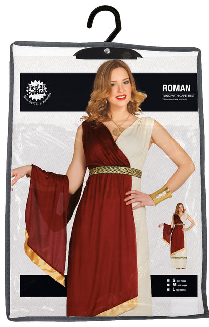 Römisches Kleid Rot Damen