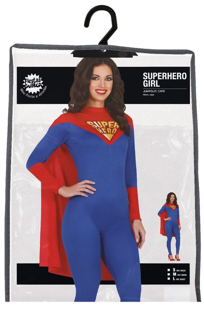 Supergirl Kostüm Blau Damen