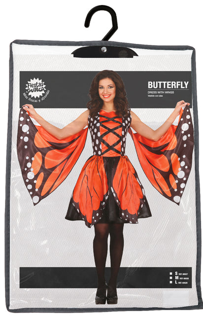 Kleid Damen Schmetterling