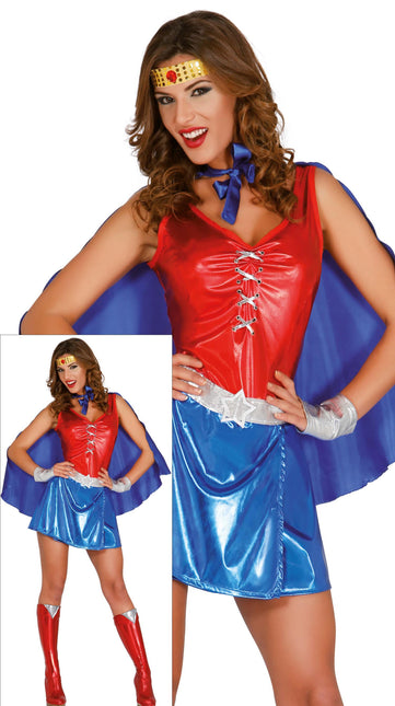 Super Woman Kostüm Damen