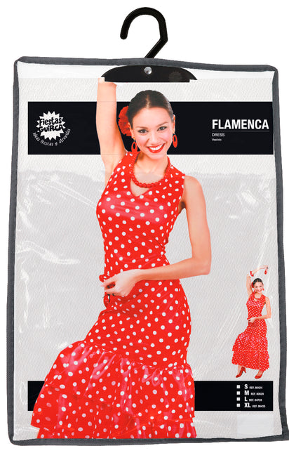 Flamenco Spanisches Kleid Rot