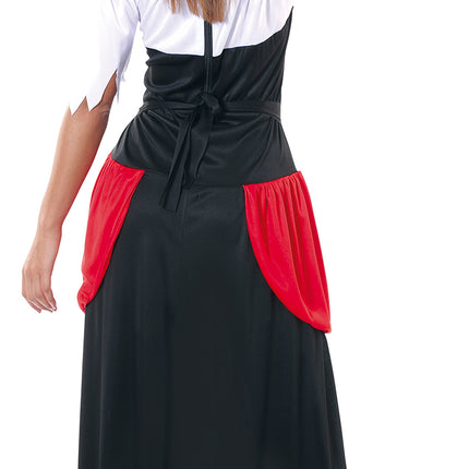 Piratenanzug Damen Rot Deluxe