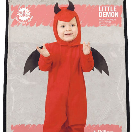 Teufel Halloween Kostüm Baby Rot Schwarz