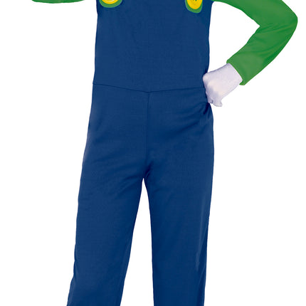 Super Mario Kostüm Junge Luigi