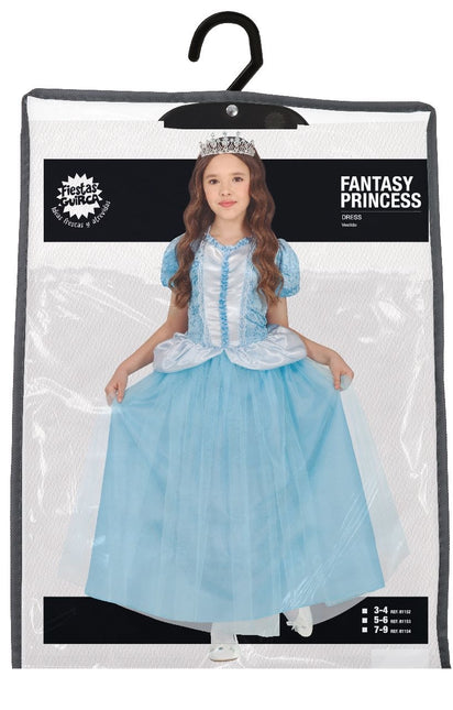 Prinzessin Kleid Blau Mädchen