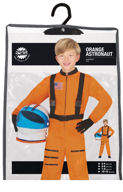 Astronautenanzug Orange Kind