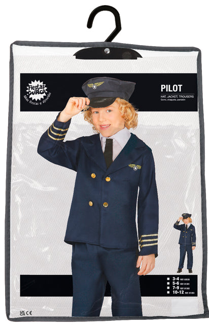 Pilotenanzug Kind