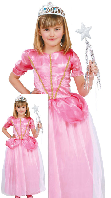 Mädchen Prinzessin Kleid Rosa