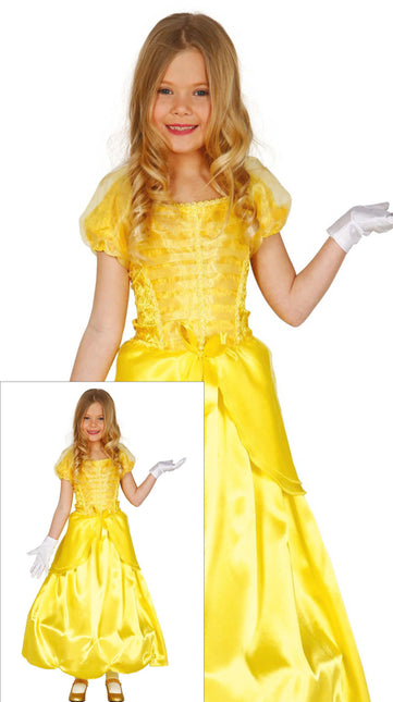 Prinzessin Kleid Gelb Kind