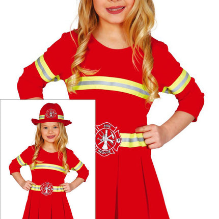 Feuerwehrmann Outfit Mädchen