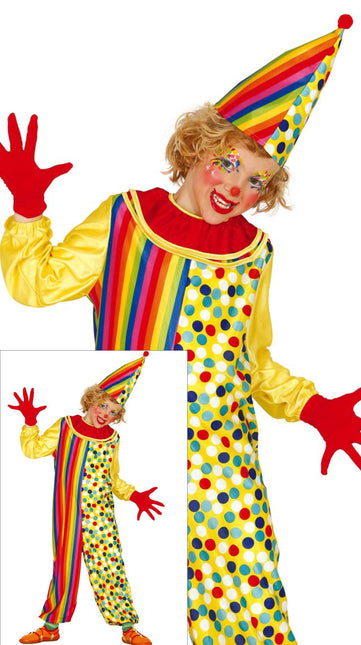 Clown Kostüm Kind Bunt