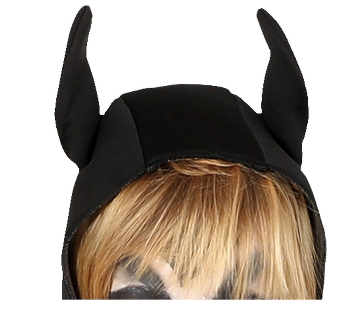 Fledermaus Halloween Kostüm Kind Schwarz 7/9 Jahre