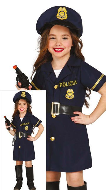 Polizei Kleid Kind