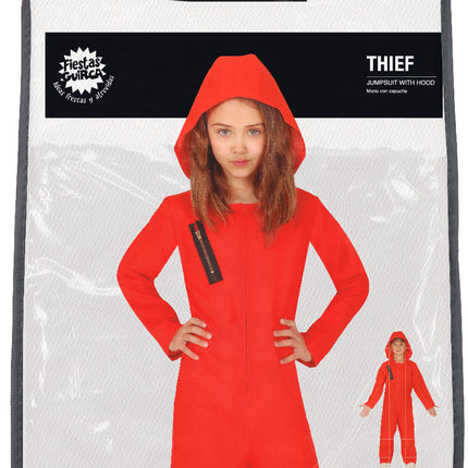 La Casa de Papel Jumpsuit Rot