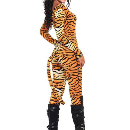 Tiger Catsuit Ladies Leg Avenue