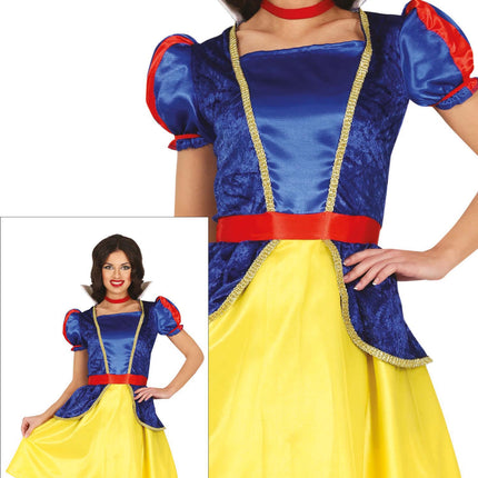 Schneewittchen Kleid Damen Prinzessin