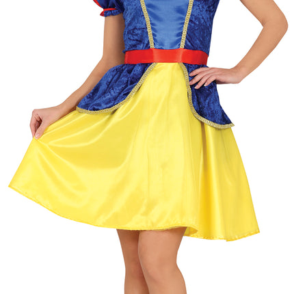 Schneewittchen Kleid Damen Prinzessin