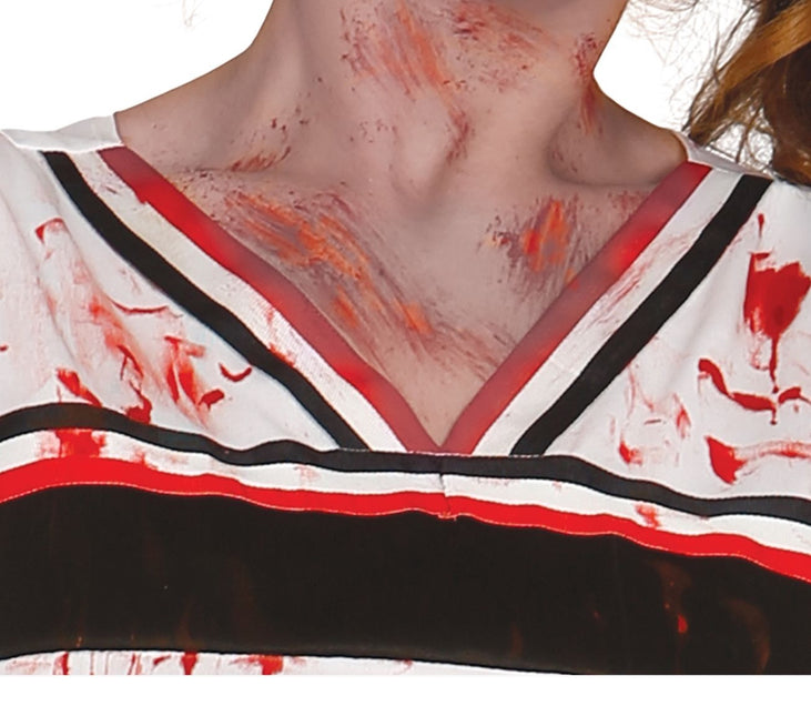 Zombie Halloween Kostüm Damen Cheerleader