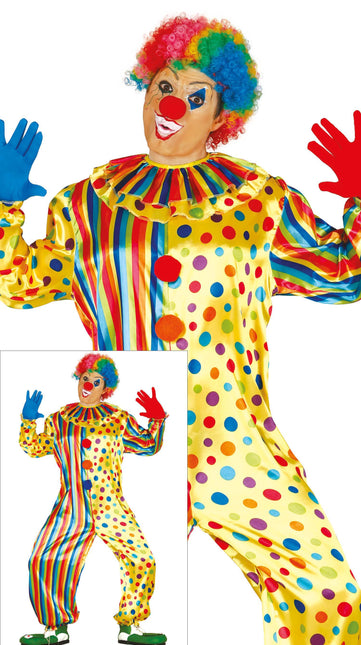 Clownsanzug Farbige Männer