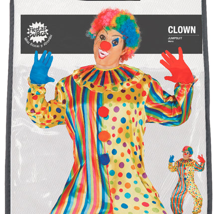 Clownsanzug Farbige Männer