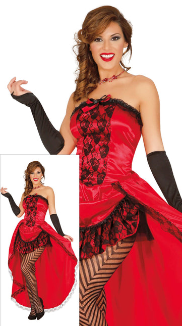 Moulin Rouge Kleid Rot