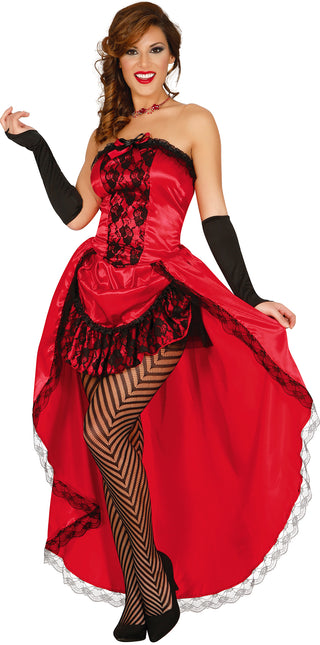 Moulin Rouge Kleid Rot