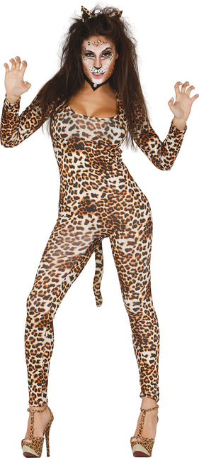 Second Skin Anzug Leopard Damen