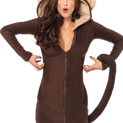 Monkey Dress Brown Women's Leg Avenue