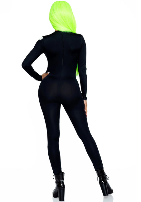 Halloween Catsuit Ladies Glow In The Dark Leg Avenue