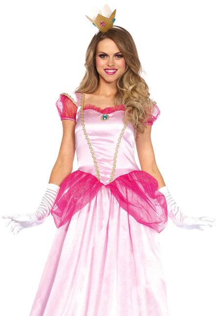 Princess Kleid Rosa Damen Pfirsich Bein Avenue