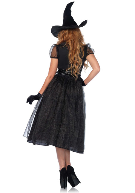 Halloween Kleid Damen Hexe Leg Avenue