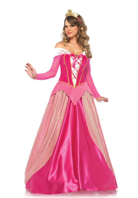 Prinzessin Aurora Kleid Rosa Damen Leg Avenue