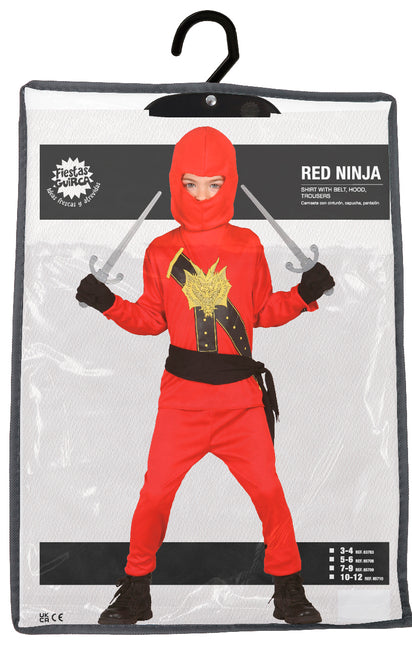 Ninja Suit Jumpsuit Kind Rot