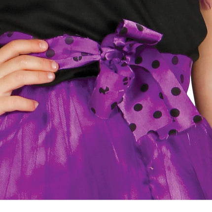 Halloween Kleid Kind Lila