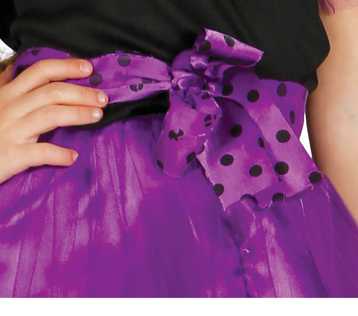 Halloween Kleid Kind Lila