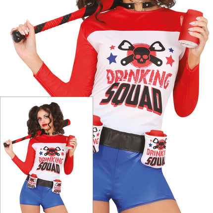 Harley Quinn Kostüm Drinking Squad Ladies