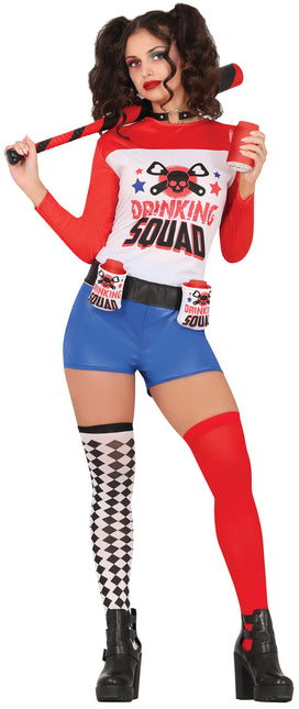 Harley Quinn Kostüm Drinking Squad Ladies