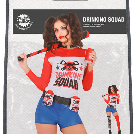 Harley Quinn Kostüm Drinking Squad Ladies