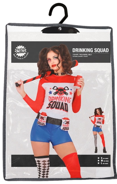 Harley Quinn Kostüm Drinking Squad Ladies