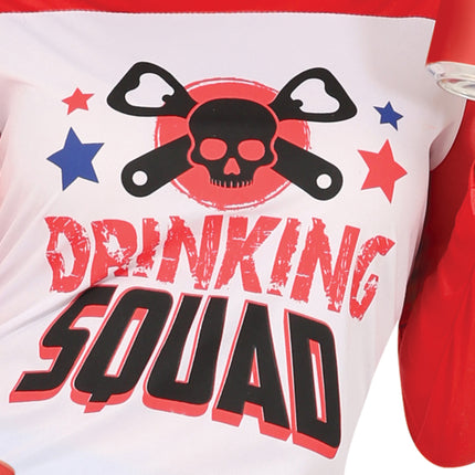 Harley Quinn Kostüm Drinking Squad Ladies