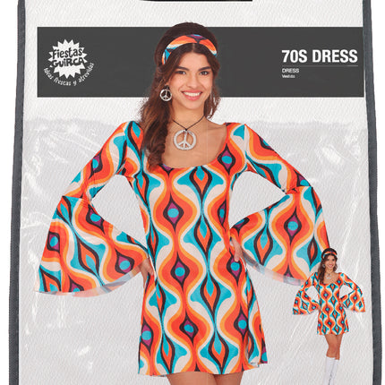 Hippie Kostüm Kleid Damen