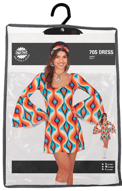 Hippie Kostüm Kleid Damen