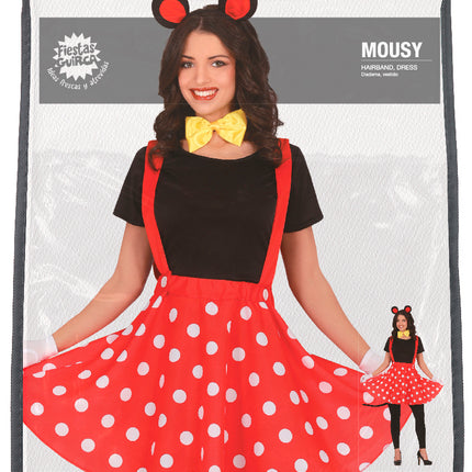 Minnie Maus Kostüm Damen