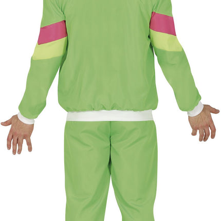 Grüner Neon-Trainingsanzug Men's