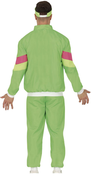 Grüner Neon-Trainingsanzug Men's